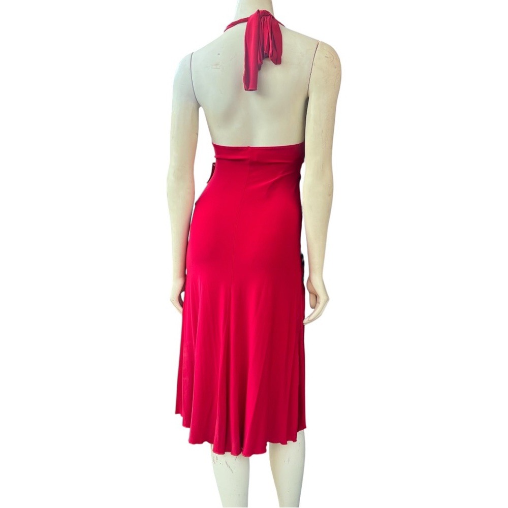 Sabora Red High-Low Backless Sexy Dress Size Medium NWT - Picture 3 of 3